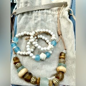 Twine and Twig classic Necklace and Bracelet